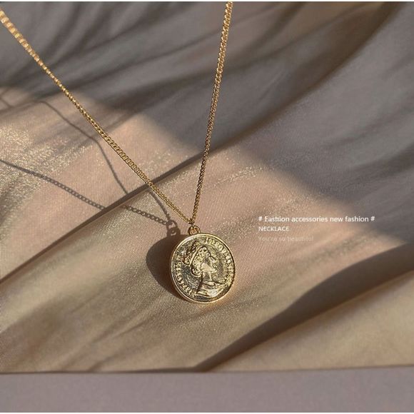 Coin Pendant Necklace - Picture 4 of 5